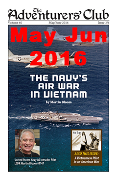 June 2016 Adventurers Club News Cover